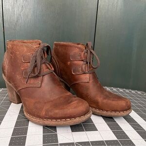 Clarks Leather Booties